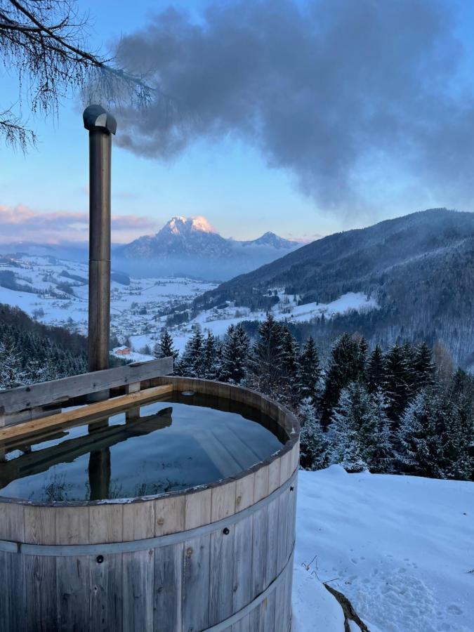 Kreitalm - Kraftplatz Im Salzkammergut Neukirchen  외부 사진
